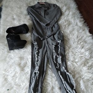 Black jumpsuit